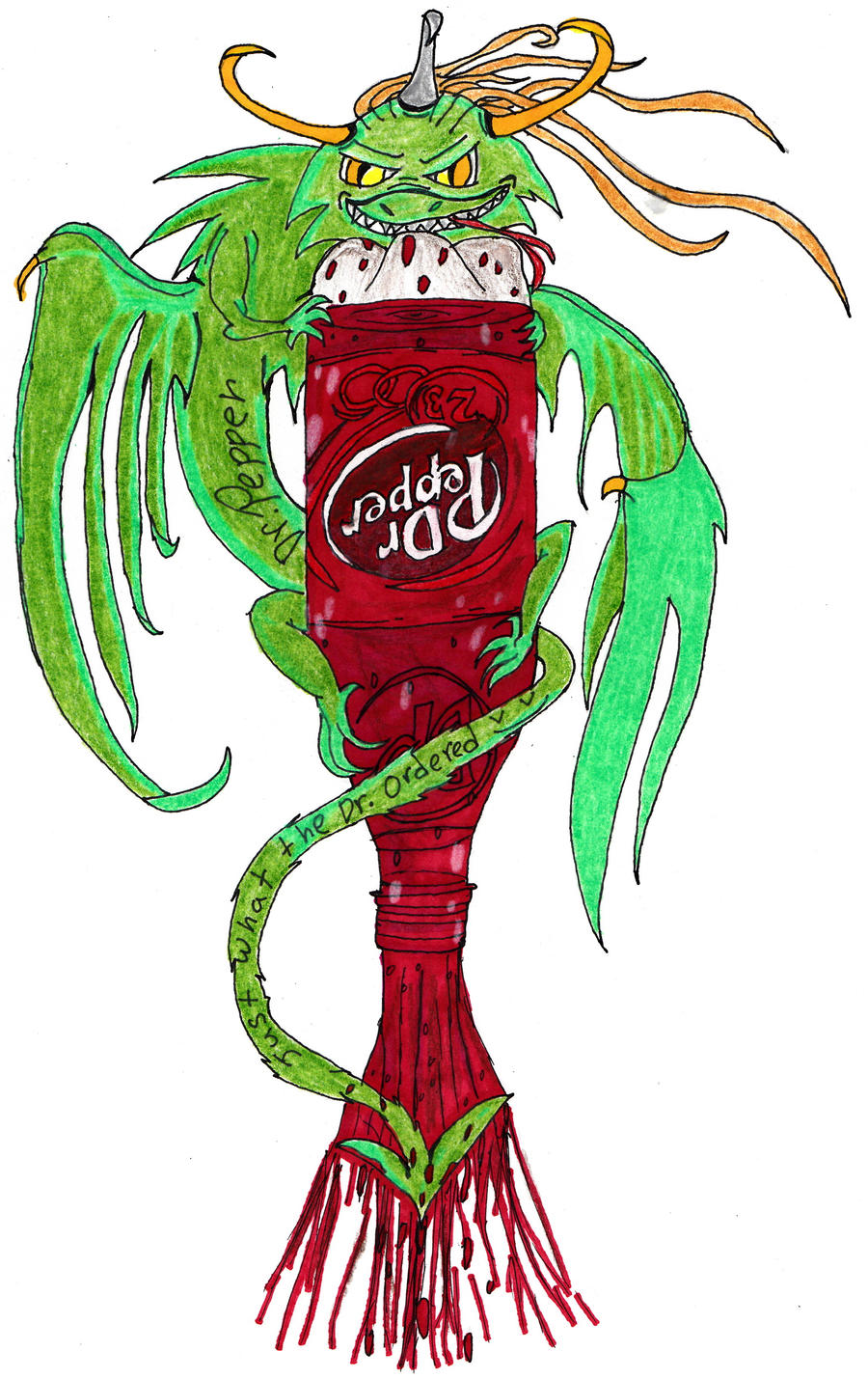 The Dr. Pepper Dragon