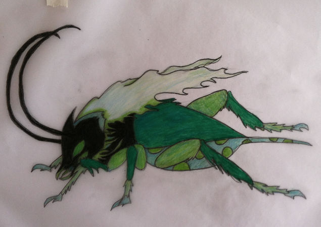 Cricket monster by shastasnow on DeviantArt