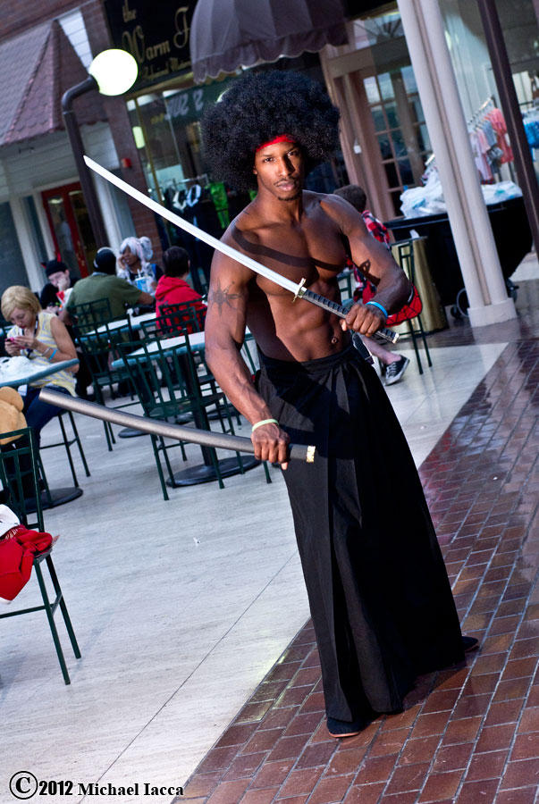 File:Afro Samurai cosplayers (2335246793) (2).jpg - Wikimedia Commons