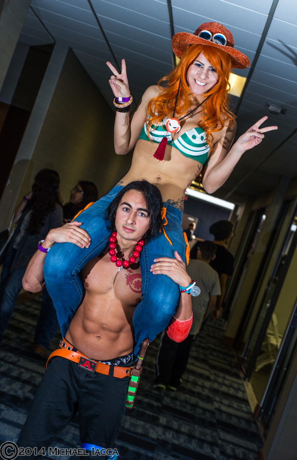 Portgas D. Ace  and Nami 5