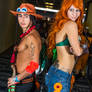 Portgas D. Ace  and Nami 2