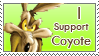 Wile E. Coyote STAMP by pofezional