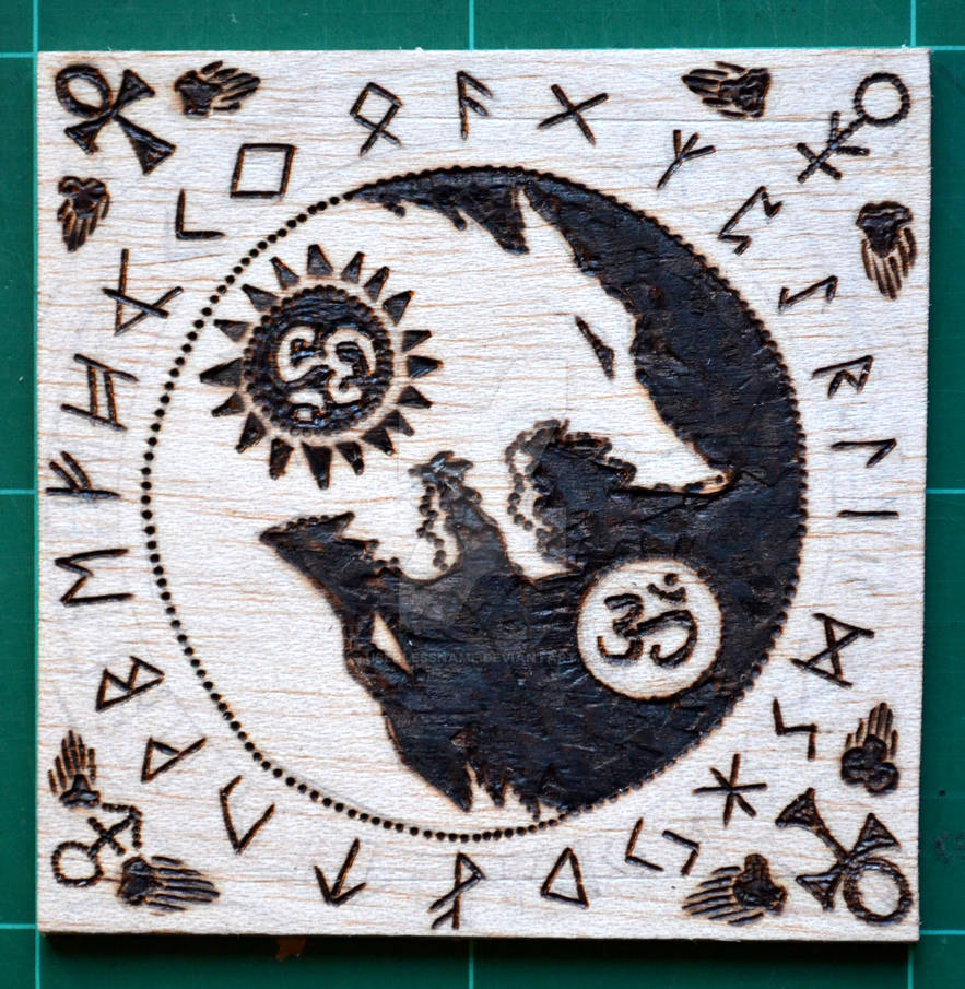 Skoll - Hati (runes) by UserLessName on DeviantArt