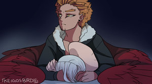 Hawks/viewer Cuddles Animation