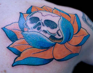 lotus skull