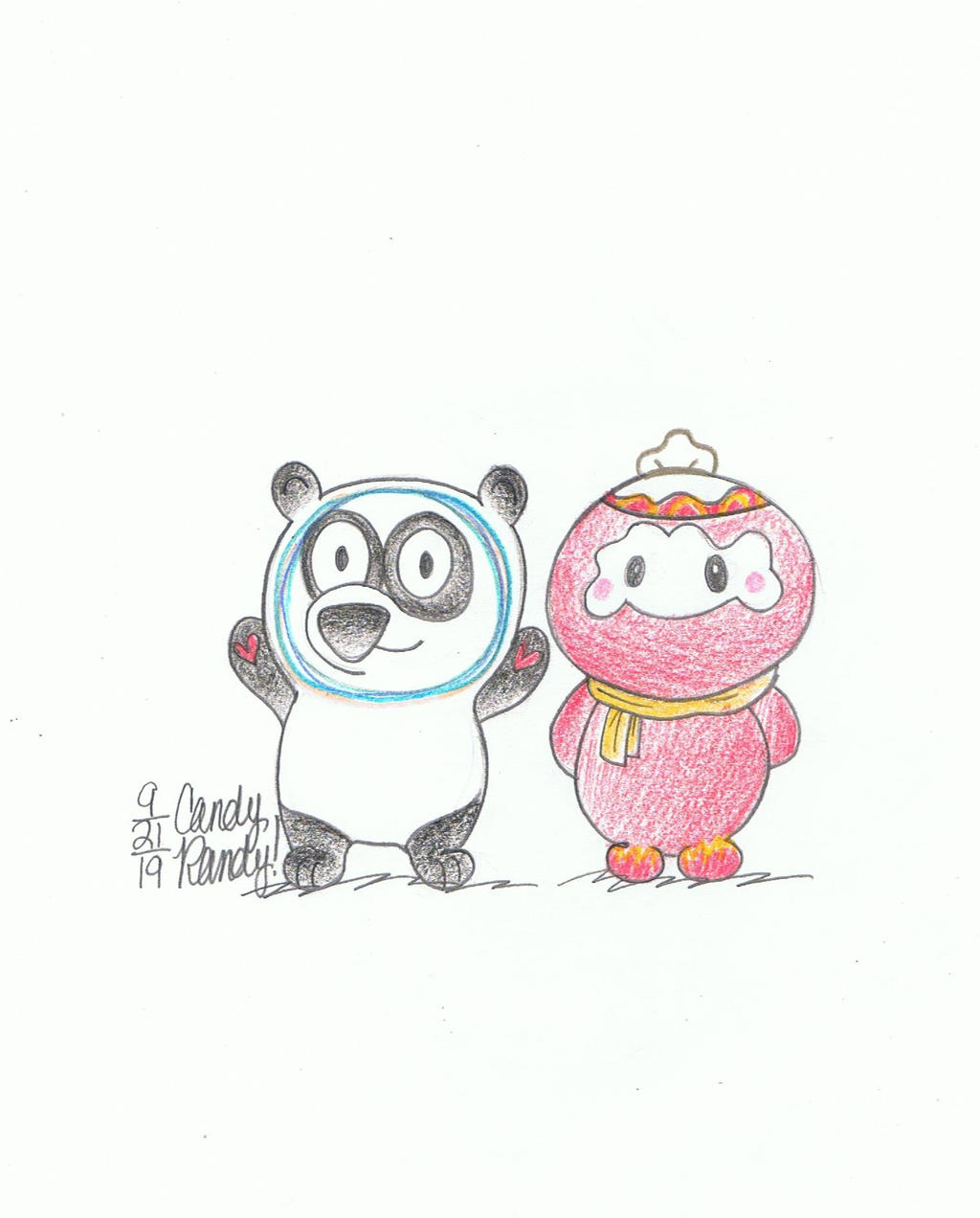 Shuey Rhon Rhon Icon Bing Dwen Dwen and Shuey Rhon Rhon by ToonRandy on DeviantArt
