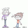 Loud House Age Swap: Lincoln and Luna