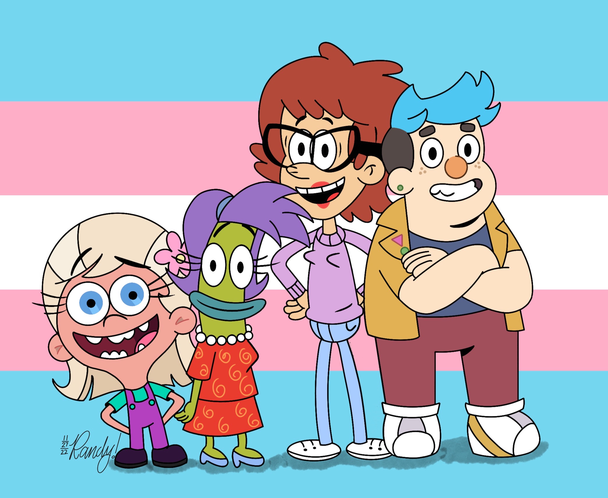 Trans Man Animation They're Trans! They're Proud! by ToonRandy on DeviantArt
