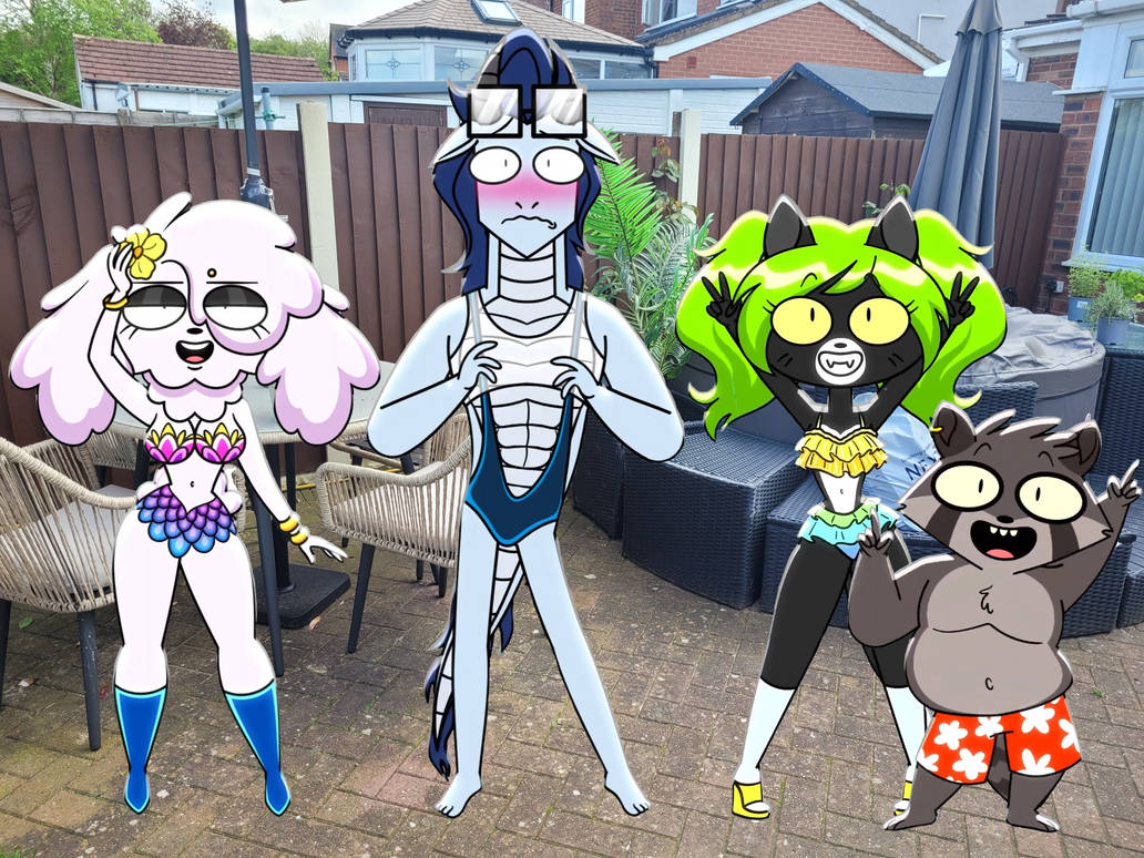 Rocky Rakoon Inappropriate The Rocky Rakoon crew in my outside flat. by fluffytown123456 on DeviantArt