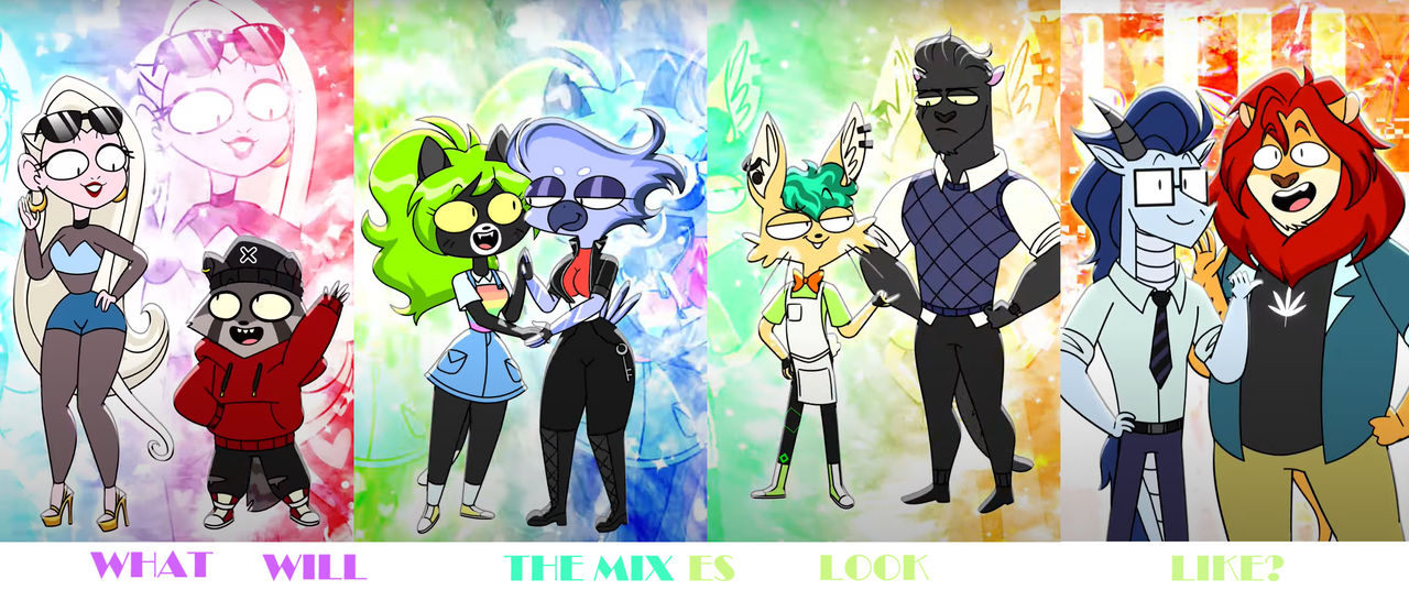 What will these mixes look like? by fluffytown123456 on DeviantArt