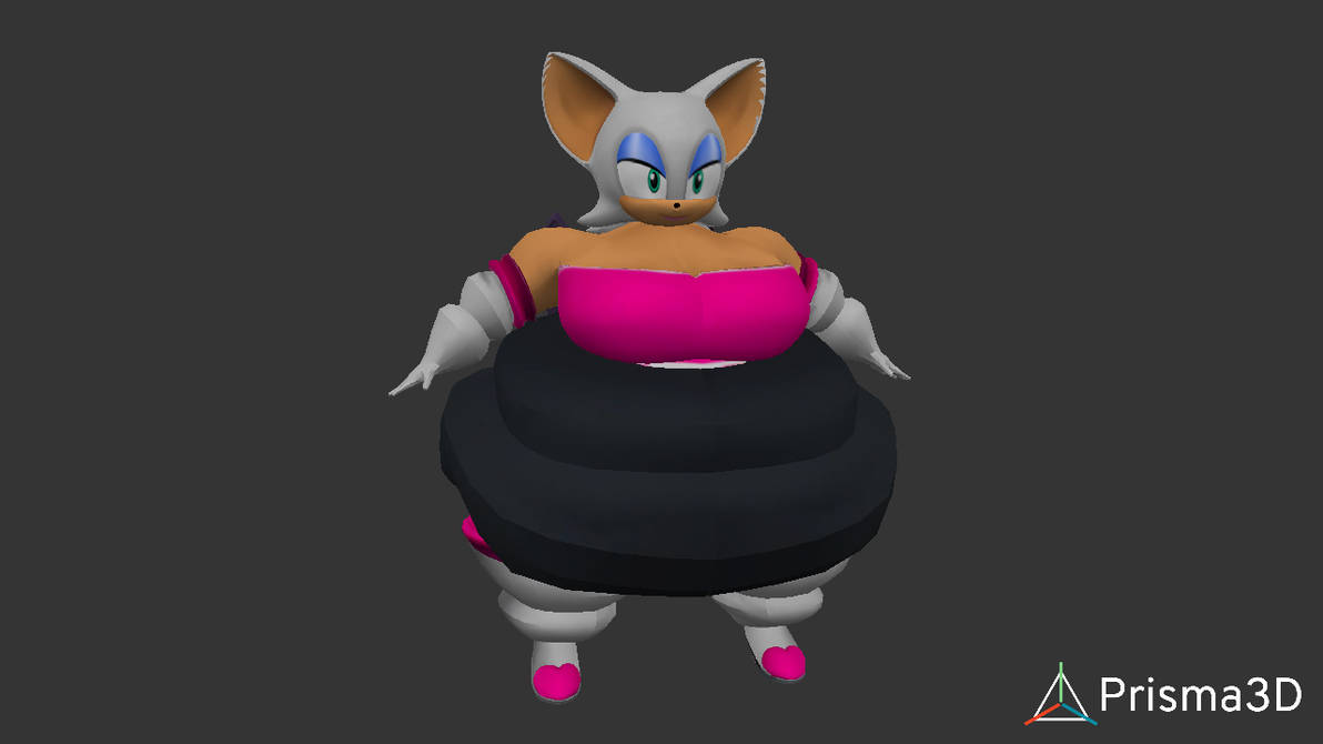 Fat Rouge the Bat by MaryBethEmberJoy49 on DeviantArt