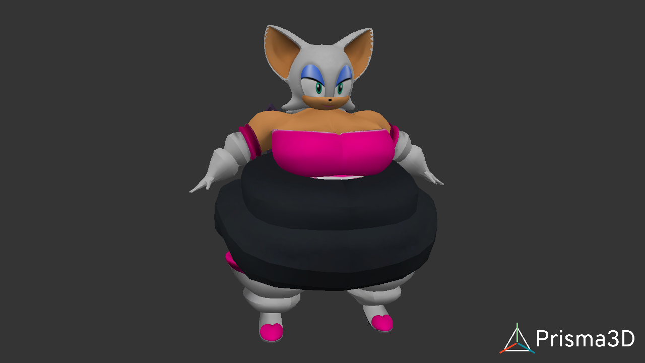 Fat Rouge the Bat by MaryBethEmberJoy49 on DeviantArt