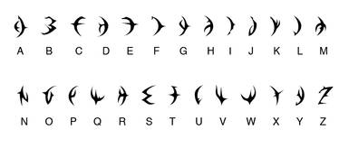 Dragon Booster Alphabet.