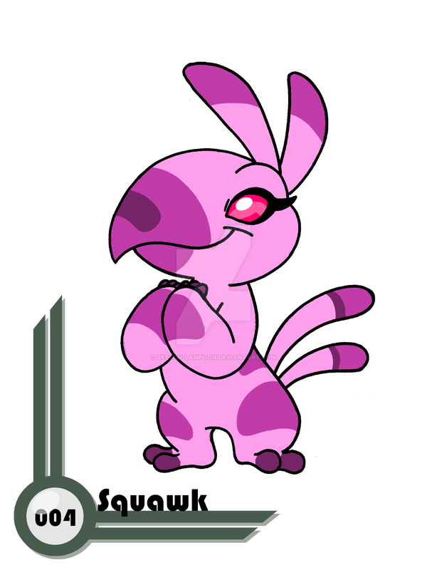 Experiment 004 - Squawk by Sketch-Lampoon on DeviantArt