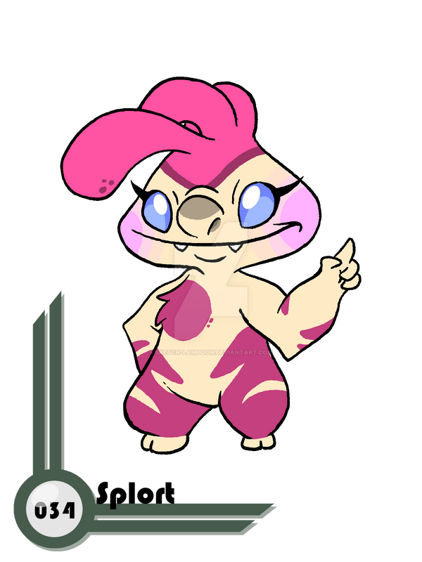 Splort Scruller Experiment 034 - Splort by Sketch-Lampoon on DeviantArt