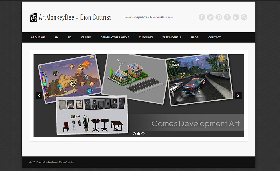 My Website is finally up! by thadeemon