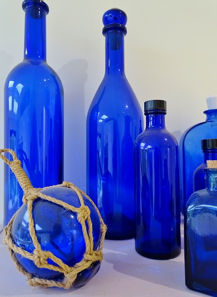 Blue bottles