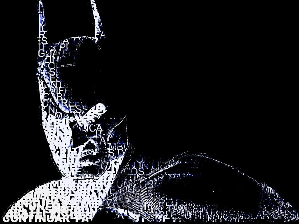 Batman In Words batman words by dariobuonfa on DeviantArt