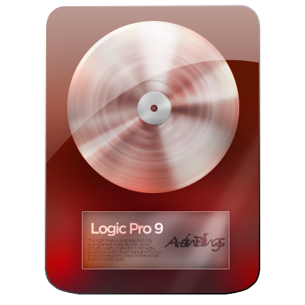 Deep Red Logic Pro Icon