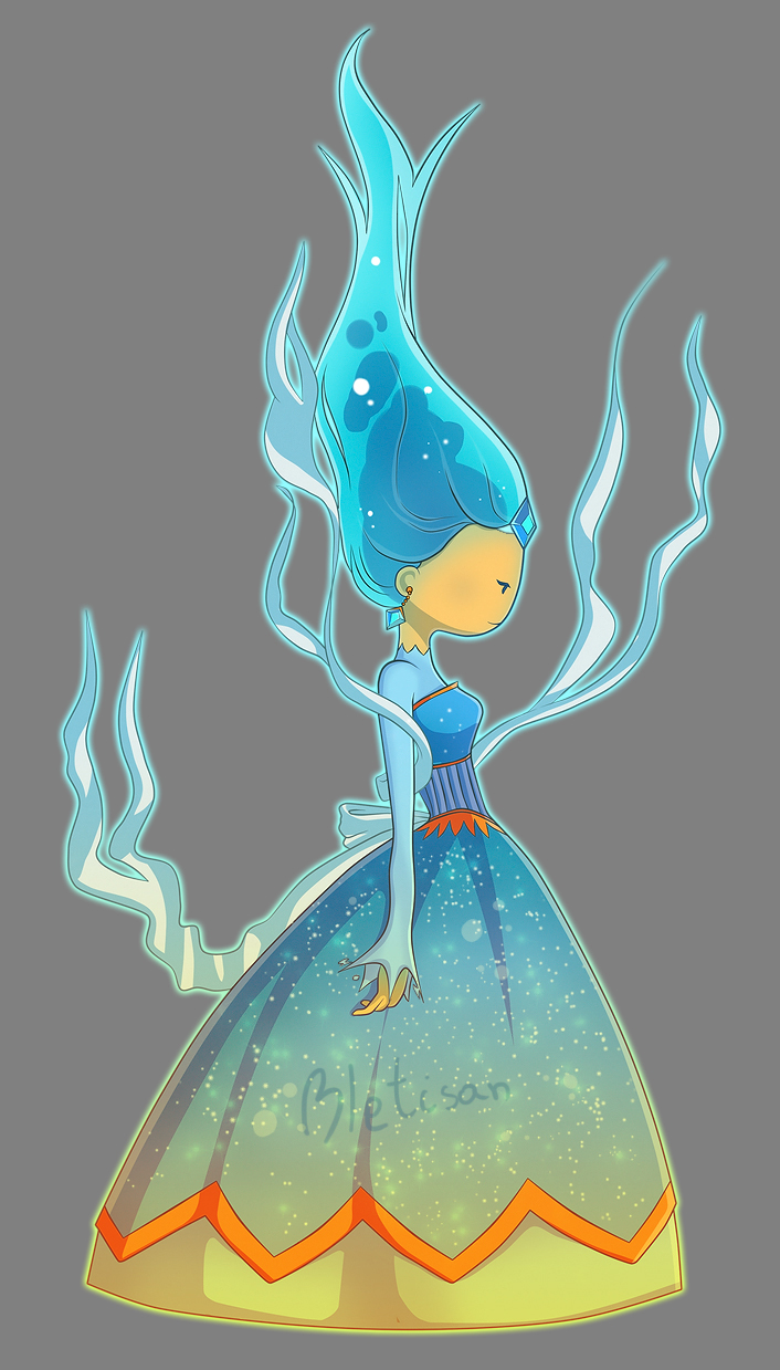 Blue Flame Queen OC