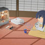 Ikaruga playing with herself