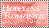 Hopeless Romantic Stamp by xxSnarky