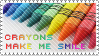 crayons stamp