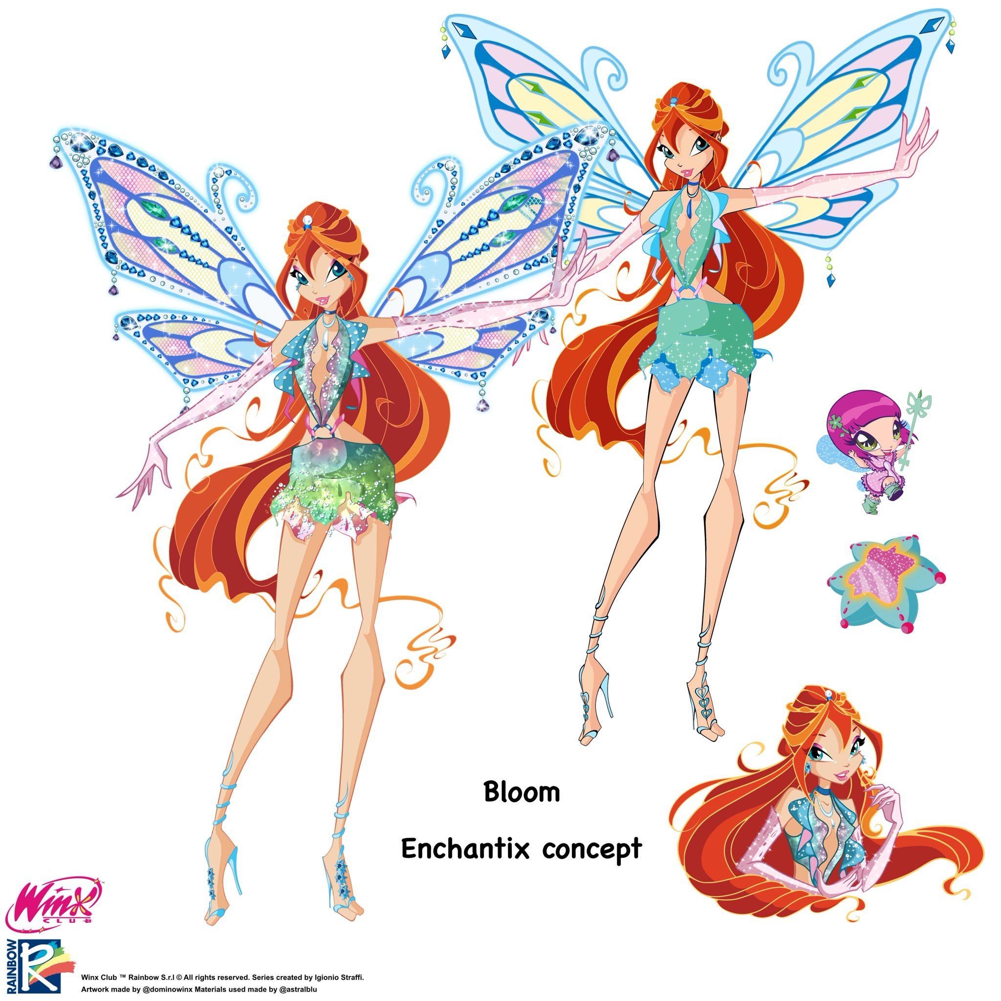 Winx Inchantix Winx Club Bloom Enchantix Prototype Concept by dominowinx on DeviantArt