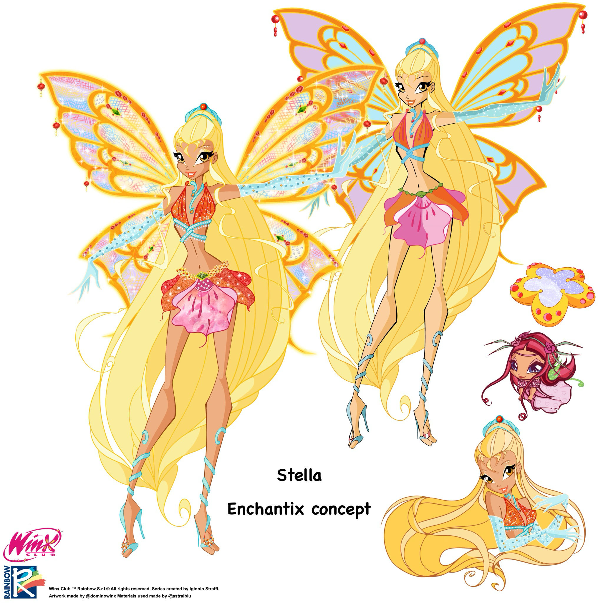 Winx Inchantix Winx Club Stella Enchantix Prototype Concept by dominowinx on DeviantArt