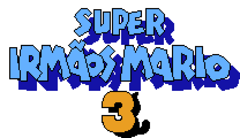 Super Mario World PT-BR Logo (Ingame) by BMatSantos on DeviantArt