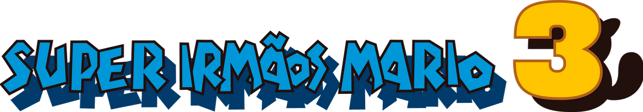 Super Mario Bros. 3 PT-BR Logo (INGAME) by BMatSantos on DeviantArt