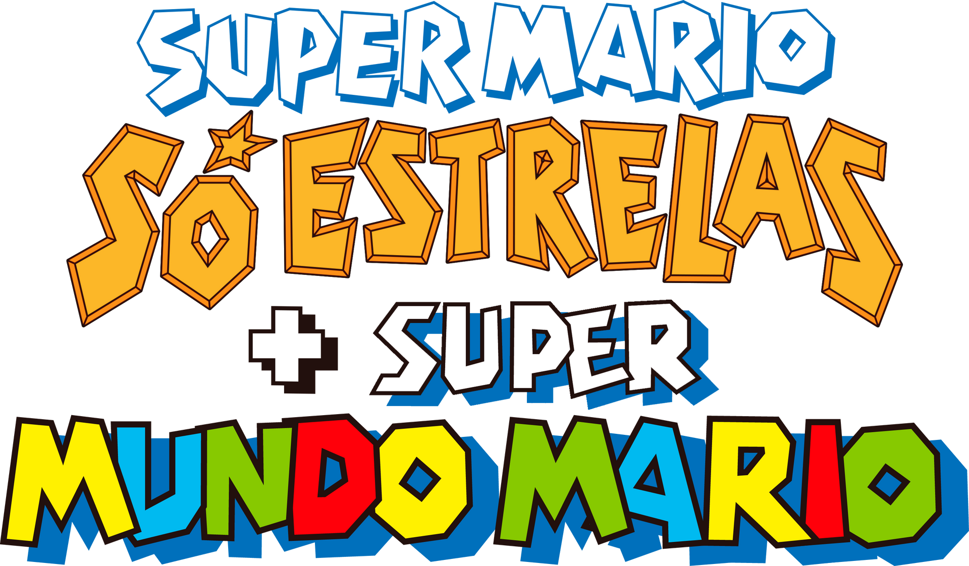 Super Mario All-Stars+World PT-BR Logo (Boxart) by BMatSantos on DeviantArt