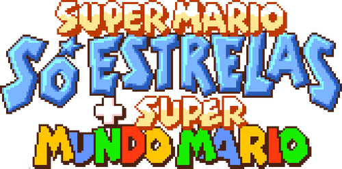 Super Mario All-Stars+World PT-BR Logo (Ingame)