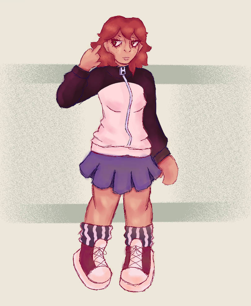 i drew kim from scott pilgrim!! by OdPotato on DeviantArt