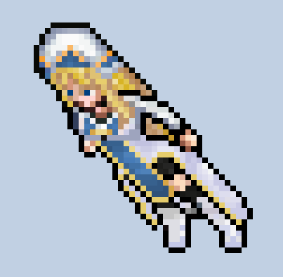 Tibia Pixelview Priestess Goblin Slayer - Pixel Art - Tibia Sprite by azaki-art on ...