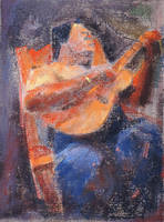 Nanua Playing Guitar