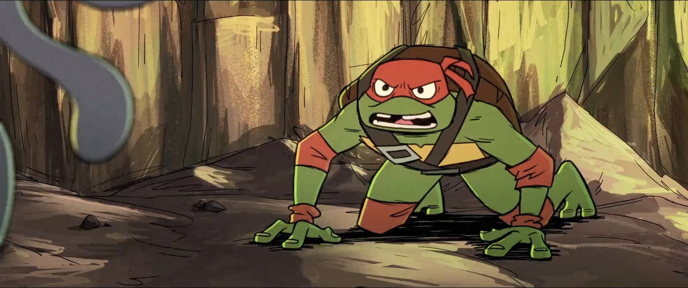 Raphael Vs Rash Tales Of The Tmnt S1 E7-Raphael 2 by GiuDiRosso on DeviantArt