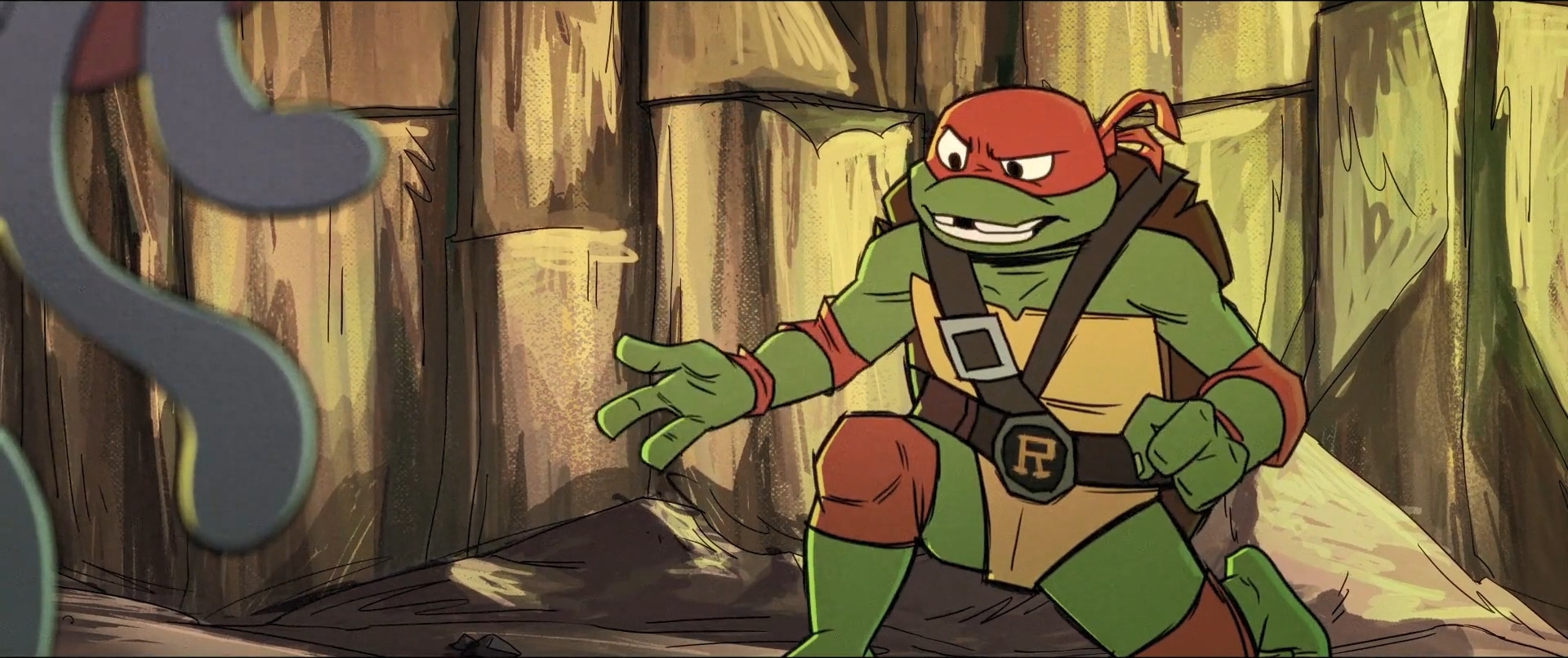 Raphael Vs Rash Tales Of The Tmnt S1 E7-Raphael 2a by GiuDiRosso on DeviantArt