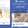 FREE Facebook Mobile FanPage, Feed and Profile PSD