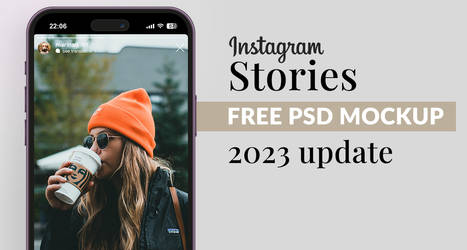 FREE Instagram Stories Mockup NEW