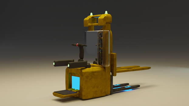 Forklift 3D model