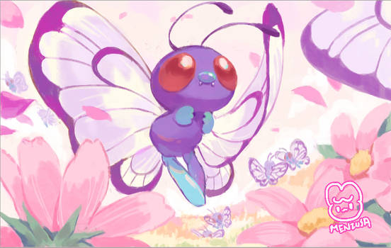 Butterfree doodle