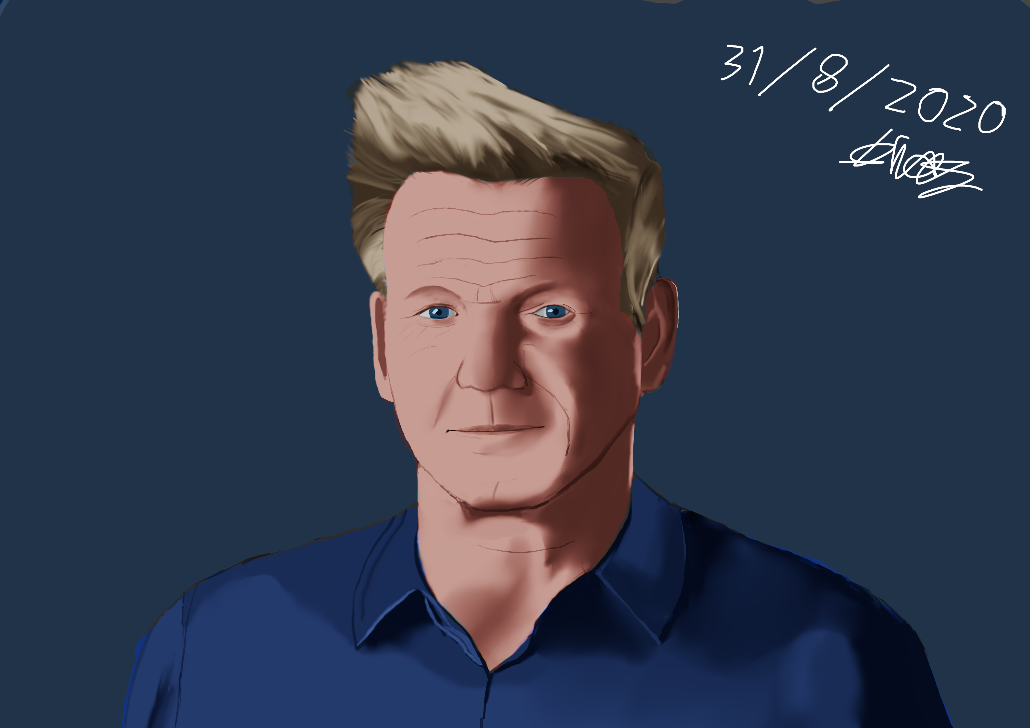 Gordon Ramsay by McRavenIND on DeviantArt
