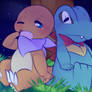 pmd - charmander and totodile
