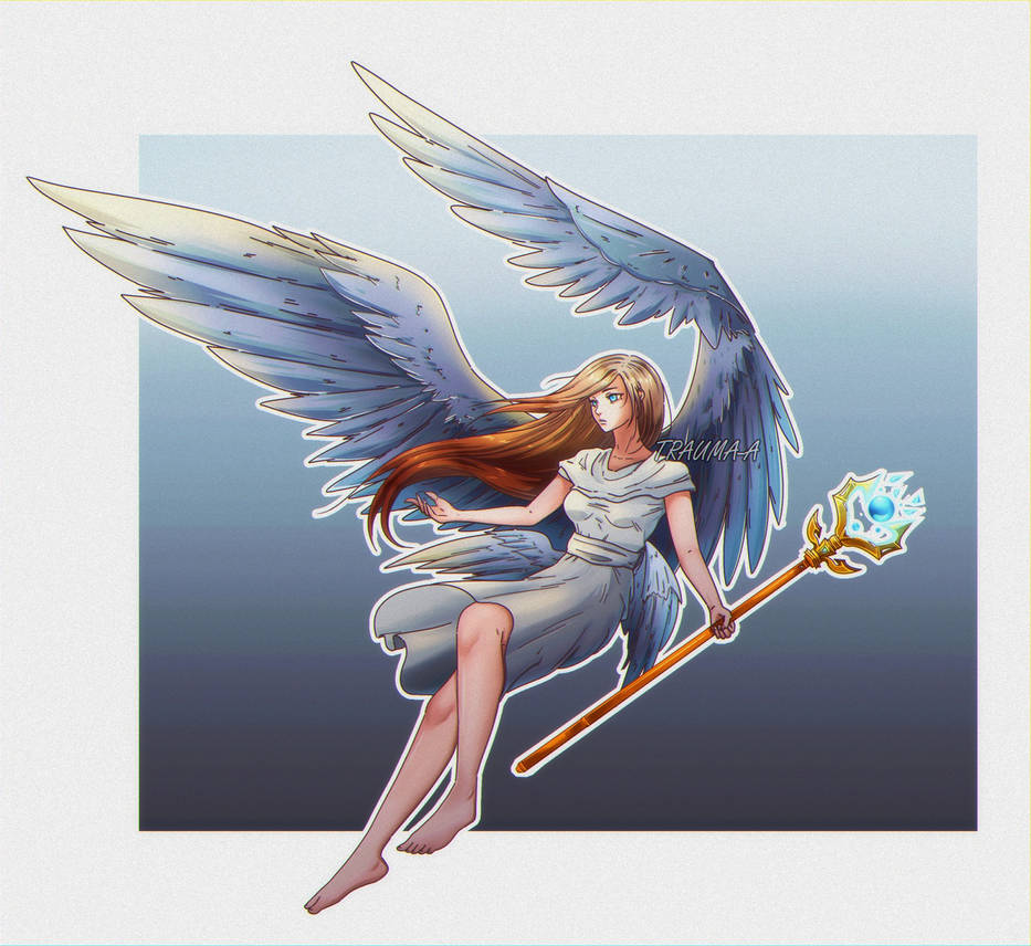 Angel by Trauma-a on DeviantArt