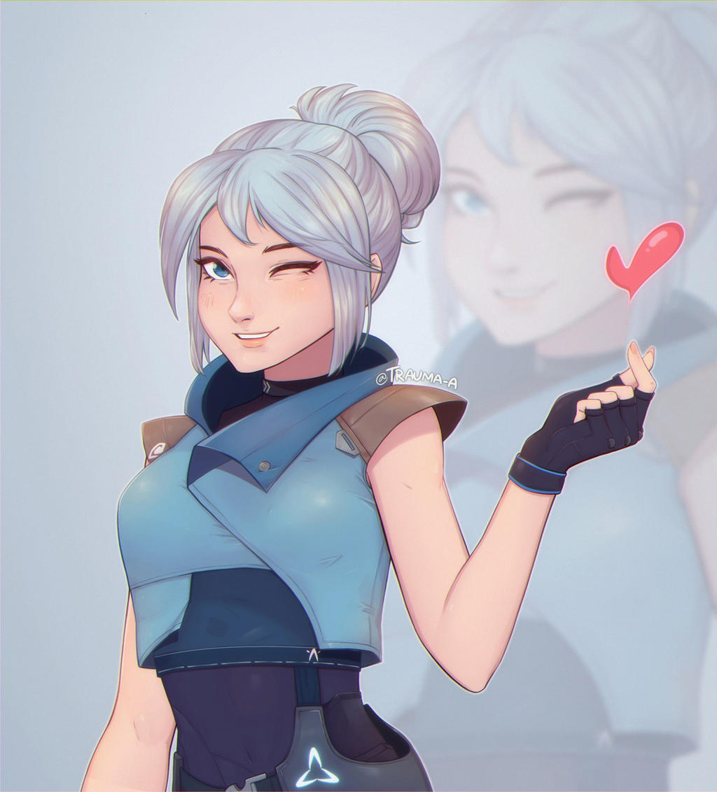 Jett Valorant Fanart (Finish) by Trauma-a on DeviantArt