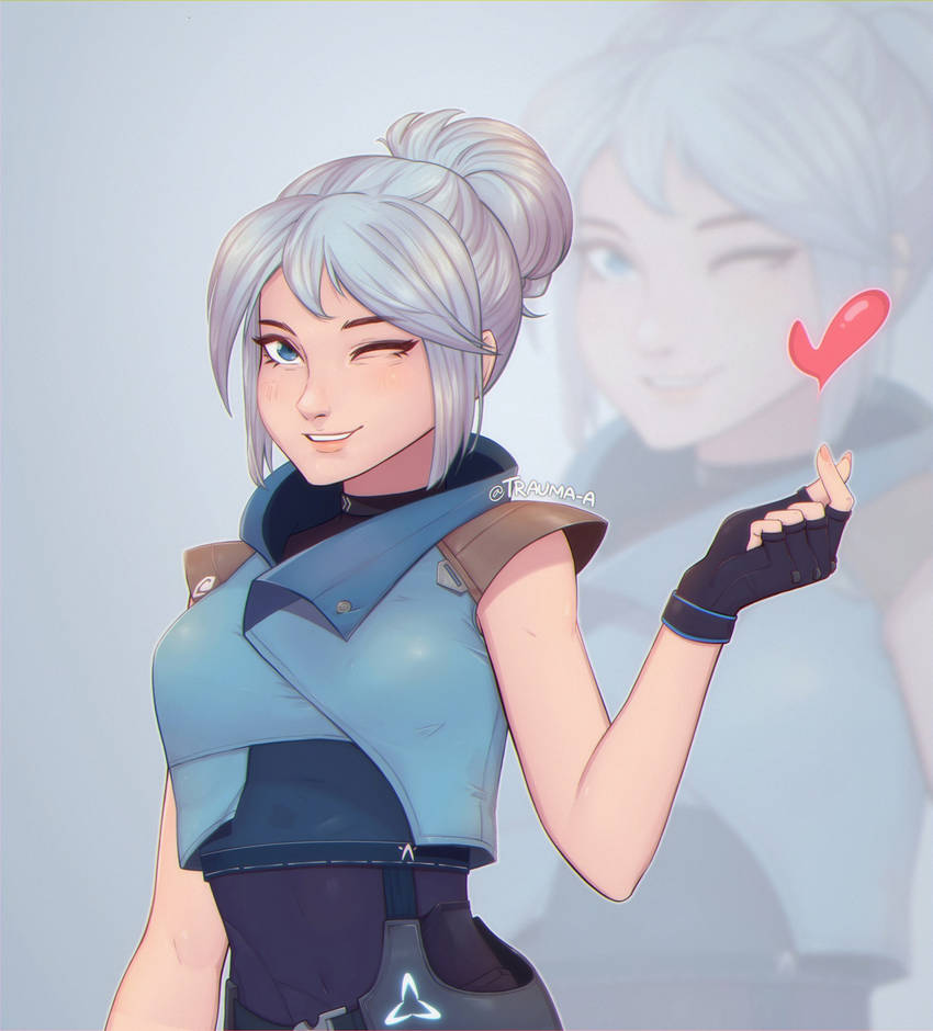 Jett Valorant Fanart (Finish) by Trauma-a on DeviantArt