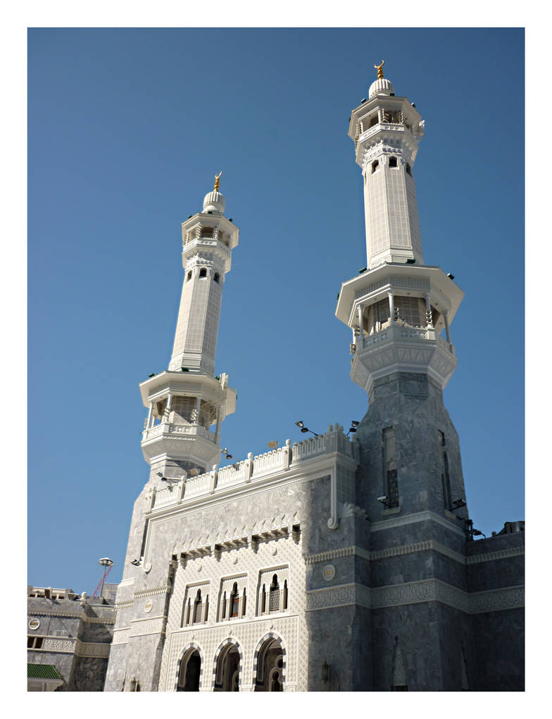 Masjid al-Haram Minarets by bx on DeviantArt