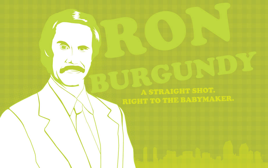 Ron Burgundy By BlitzGraphics On DeviantArt