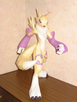 Digimon Renamon Papercraft